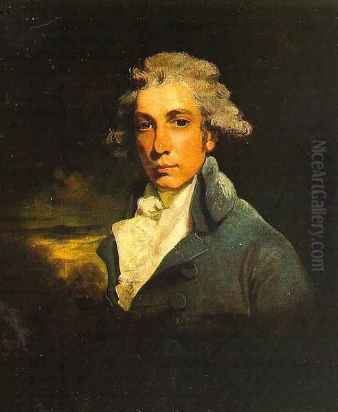 Richard Brinsley Sheridan Oil Painting by John Hoppner