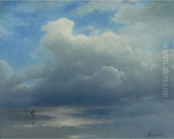 Sea And Sky Oil Painting by Albert Bierstadt