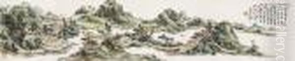 Landscape Oil Painting by Huang Binhong