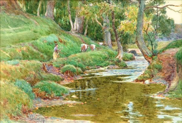 Untitled Oil Painting by Samuel John Lamorna Birch
