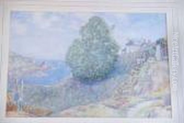 British My House Oil Painting by Samuel John Lamorna Birch