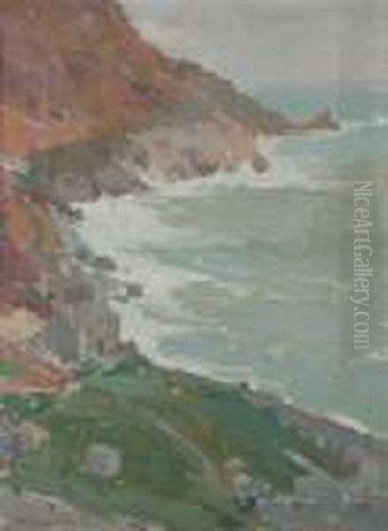 Lamorna Cove. Oil Painting by Samuel John Lamorna Birch