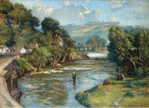 Glorious Devon, On The Taw Near Umberleigh