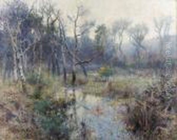 Le Matin Oil Painting by Samuel John Lamorna Birch