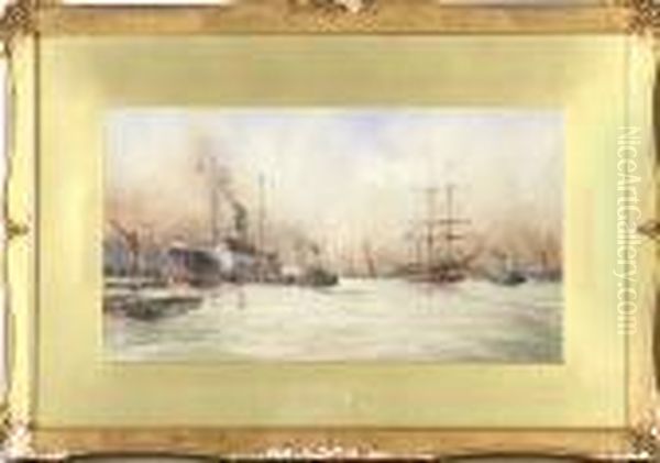 Marin Oil Painting by William Minshall Birchall