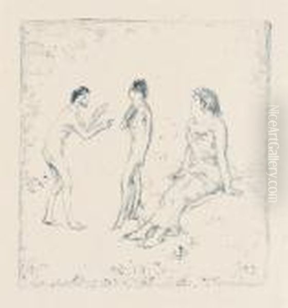 Longus, Les Pastorales De Longus Oil Painting by Pierre Bonnard