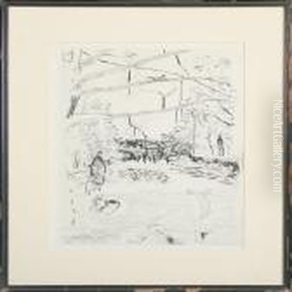 Le Parc Monceau Oil Painting by Pierre Bonnard