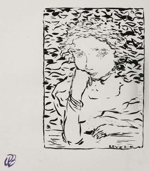 Reverie Oil Painting by Pierre Bonnard