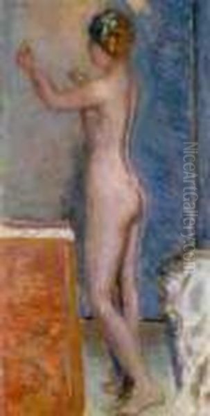 Nu Oil Painting by Pierre Bonnard
