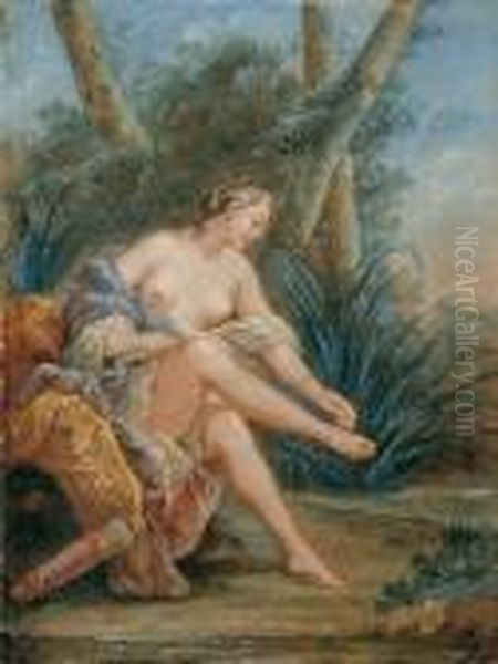 Nachfolge Oil Painting by Francois Boucher