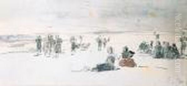 Boudin, E. Oil Painting by Eugene Boudin