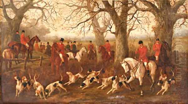 The Meet 3 Oil Painting by Edward Benjamin Herberte