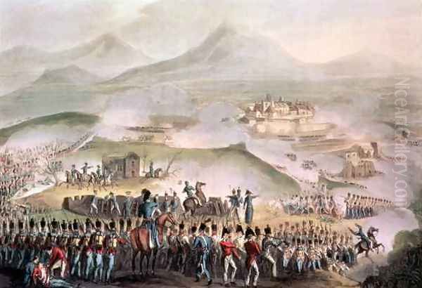 Battle of Toulouse Oil Painting by William Heath