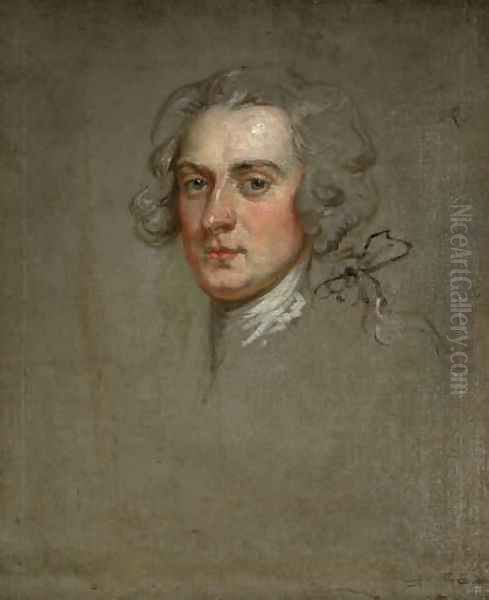 Portrait of an Unknown Gentleman Oil Painting by Joseph Highmore