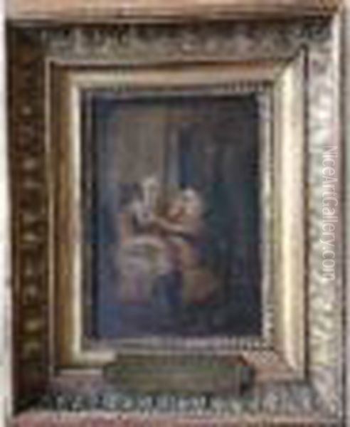 La Cassette Oil Painting by Adriaen Brouwer