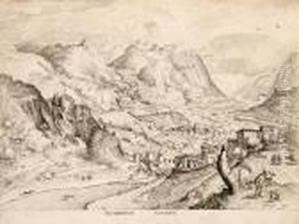 Insidiosus Auceps Oil Painting by Pieter The Elder Brueghel