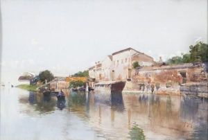 Veduta Di Canale Veneziano