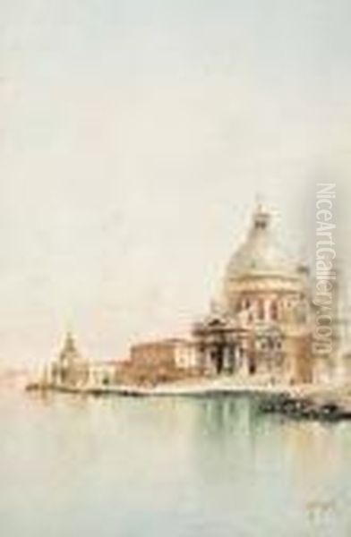 La Salute Oil Painting by Emanuele Brugnoli