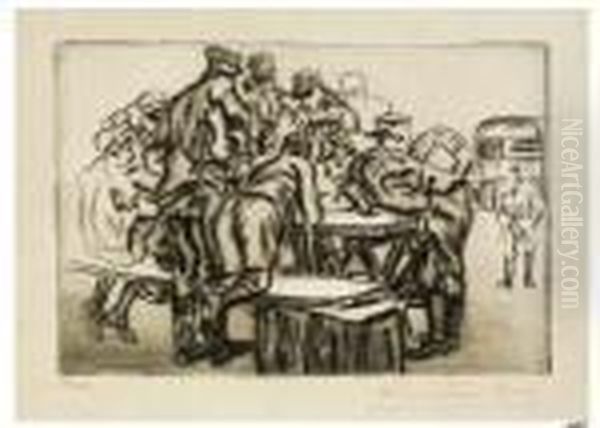 Monza (mi) Oil Painting by Anselmo Bucci