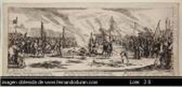 Untitled Oil Painting by Jacques Callot