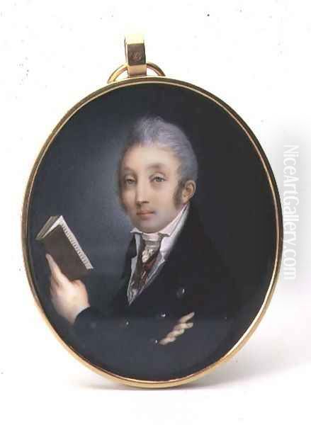 Portrait of Count Speransky Oil Painting by Pavel Alexeyevich Ivanov