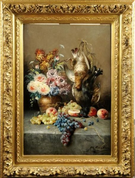 Nature Morte. Oil Painting by Max Carlier