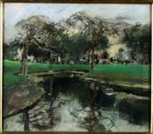 Lo Stagno Oil Painting by Giuseppe Casciaro