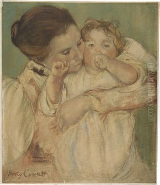 Maternite Oil Painting by Mary Cassatt