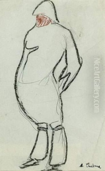 Le Colonial Oil Painting by Auguste Chabaud