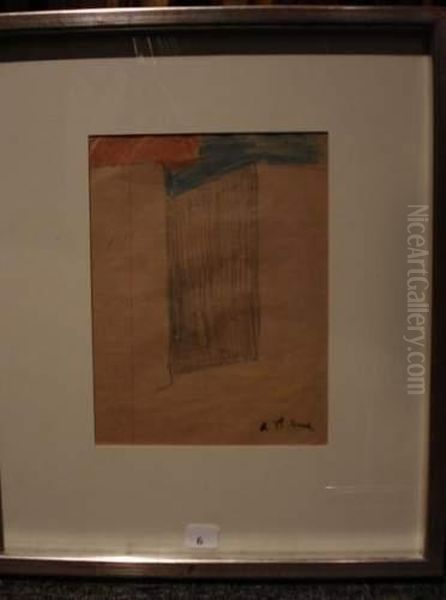 La Rue Oil Painting by Auguste Chabaud