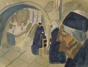 Scene D'eglise