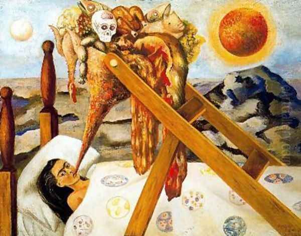 Without Hope Oil Painting by Frida Kahlo