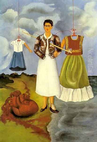 Recuerdo Oil Painting by Frida Kahlo