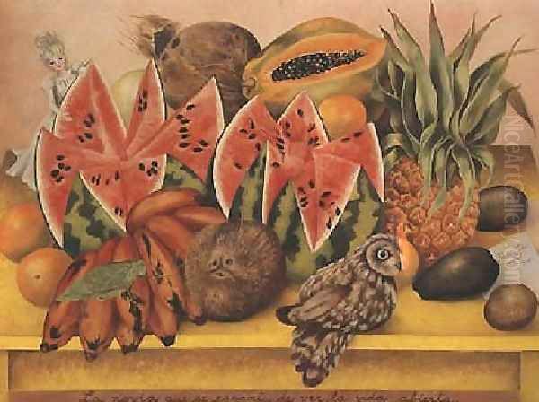 Still Life Oil Painting by Frida Kahlo