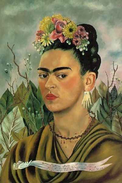 Self Portrait II Oil Painting by Frida Kahlo