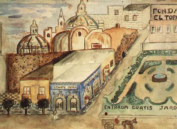 Have Another One 1925 Oil Painting by Frida Kahlo