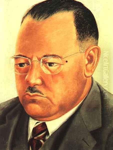 Portrait Of Engineer Marte R Gomez 1944 Oil Painting by Frida Kahlo