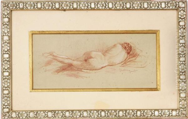 Nudo Di Donna Oil Painting by Edgar Chahine
