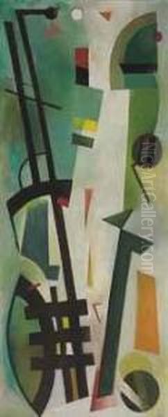 Lances Oil Painting by Youla, Jules Chapoval