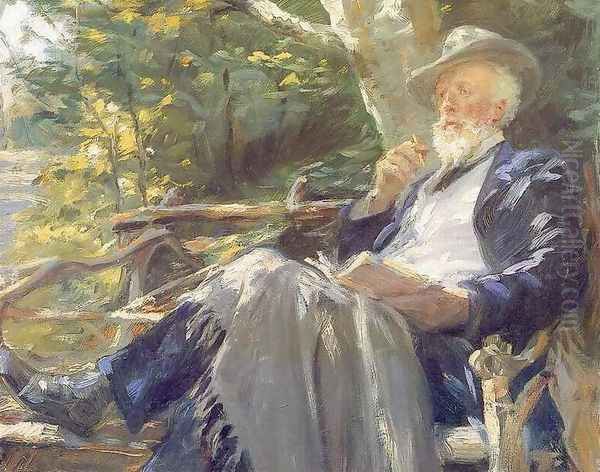 Hrlger Drachman Oil Painting by Peder Severin Kroyer