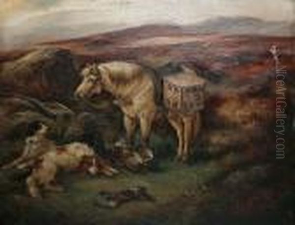 The Day's Bag Oil Painting by Robert Cleminson