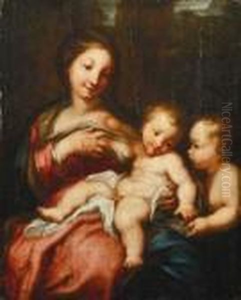 Senza Titolo Oil Painting by Antonio Allegri da Correggio