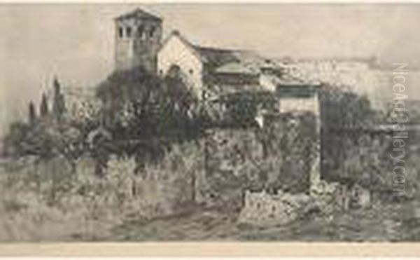 San Giusto Oil Painting by Bruno Croatto