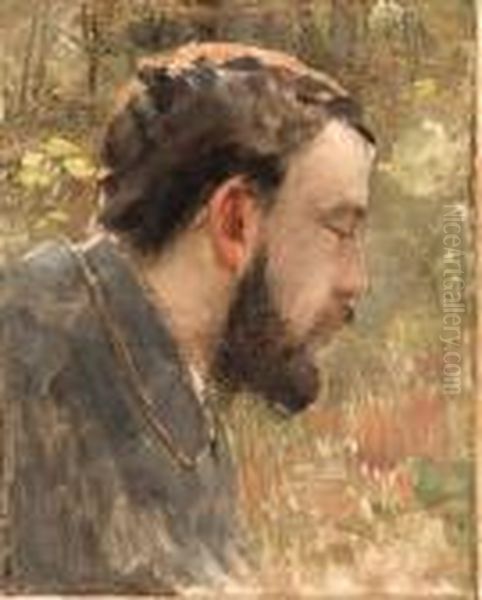 Portrait Of Seurat Oil Painting by Henri Edmond Cross