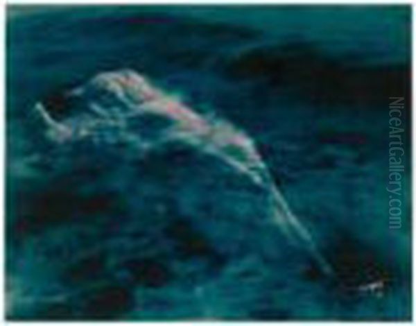 Aphrodite. Oil Painting by Edward Sherrif Curtis