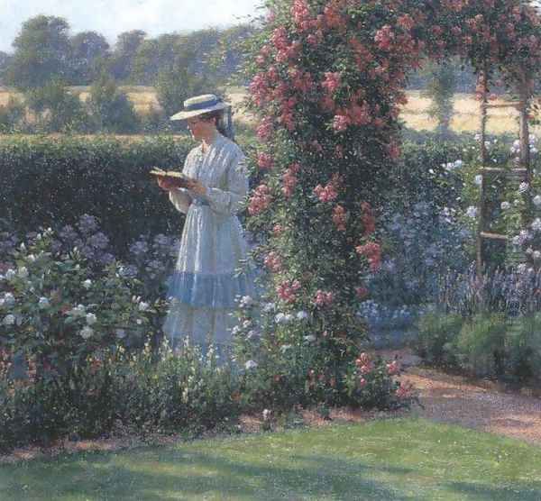 Sweet Solitude Oil Painting by Edmund Blair Blair Leighton