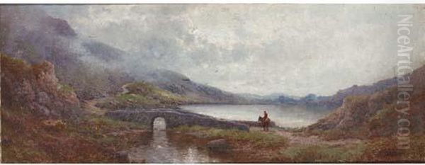 The Serpent's Lake, Gap Of Dunloe, Killarney, Ireland Oil Painting by Alfred Fontville De Breanski