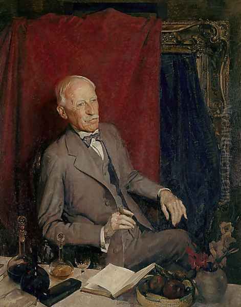 Julian Ashton Oil Painting by George Lambert