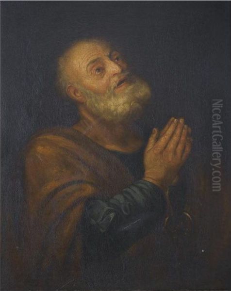 Saint Peter Oil Painting by Jusepe de Ribera