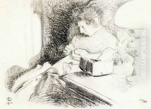 The Dressmaker Oil Painting by Georges Lemmen